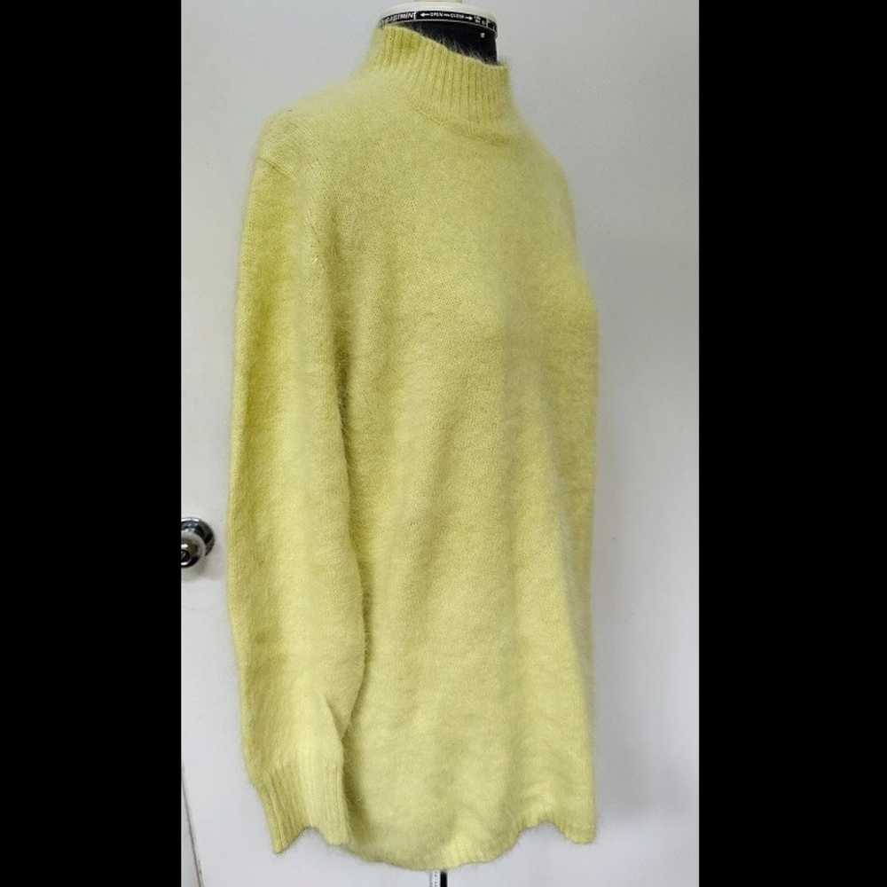 VINTAGE 1990s LAURA BERLUCCHI SOFT ANGORA SWEATER… - image 3