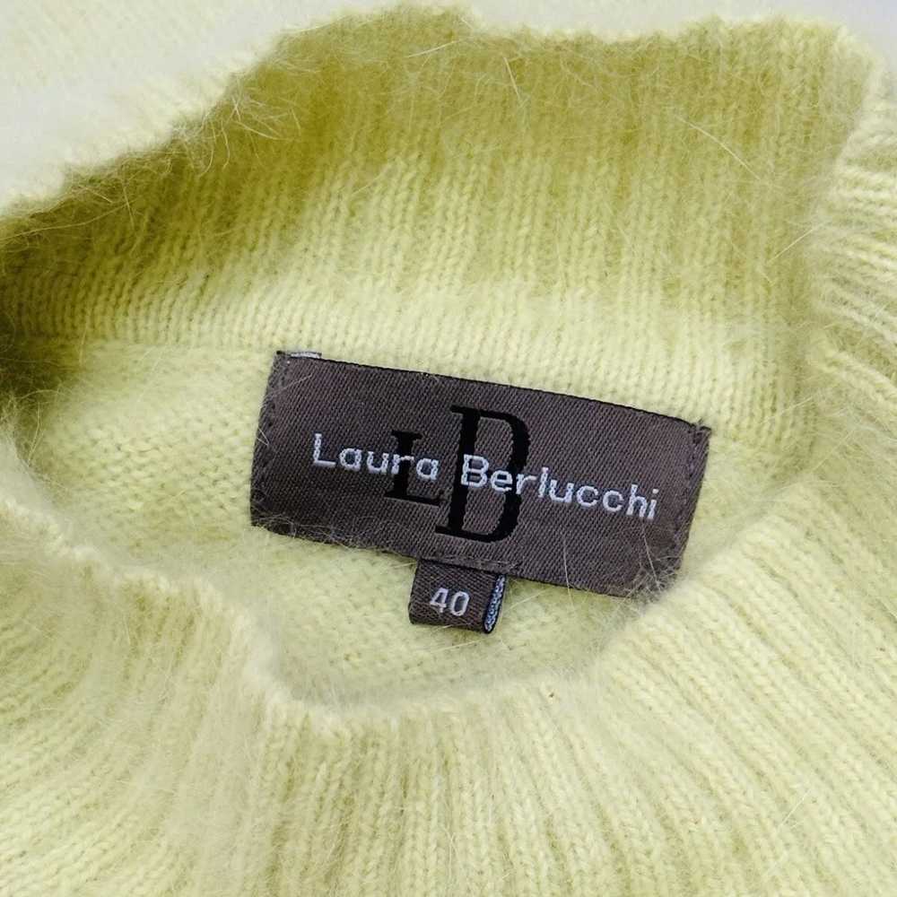 VINTAGE 1990s LAURA BERLUCCHI SOFT ANGORA SWEATER… - image 5