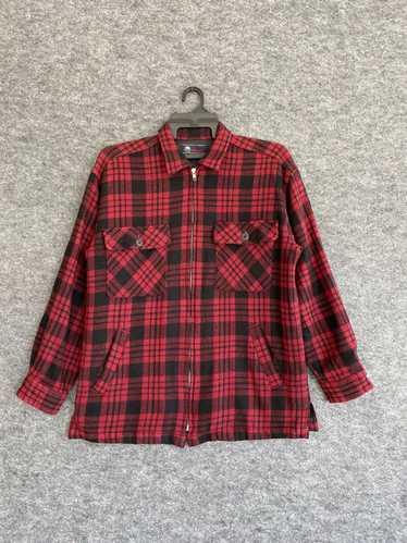 Flannel × Japanese Brand × Streetwear CAL BEAR TAR