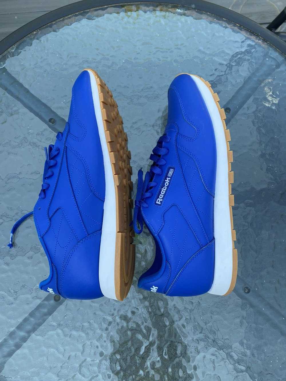 Reebok Reebok Classic Leather Shoes Royal Blue Wh… - image 10