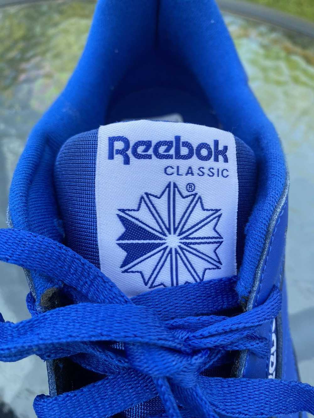 Reebok Reebok Classic Leather Shoes Royal Blue Wh… - image 3