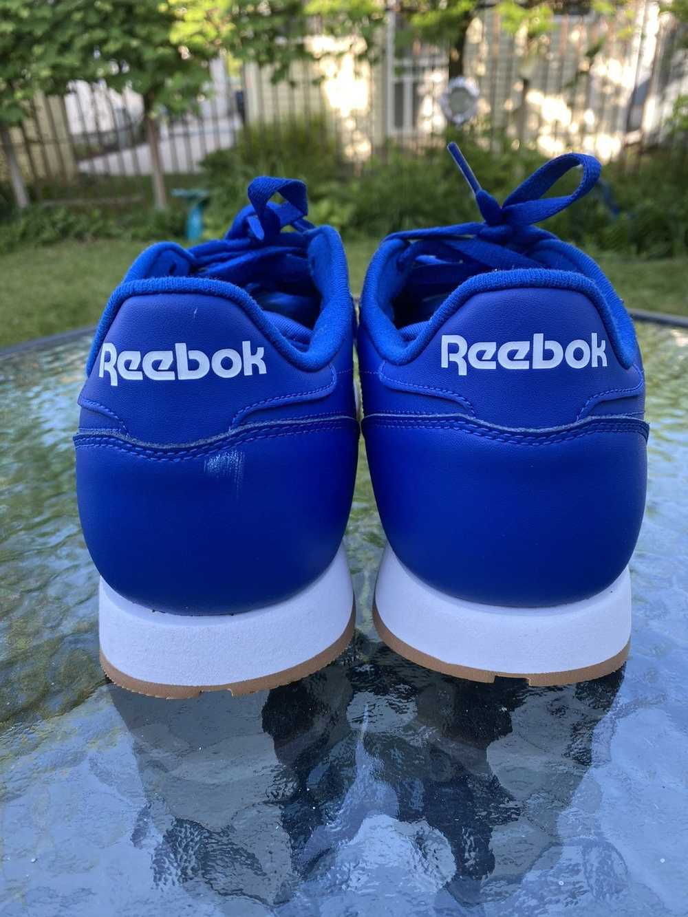 Reebok Reebok Classic Leather Shoes Royal Blue Wh… - image 7