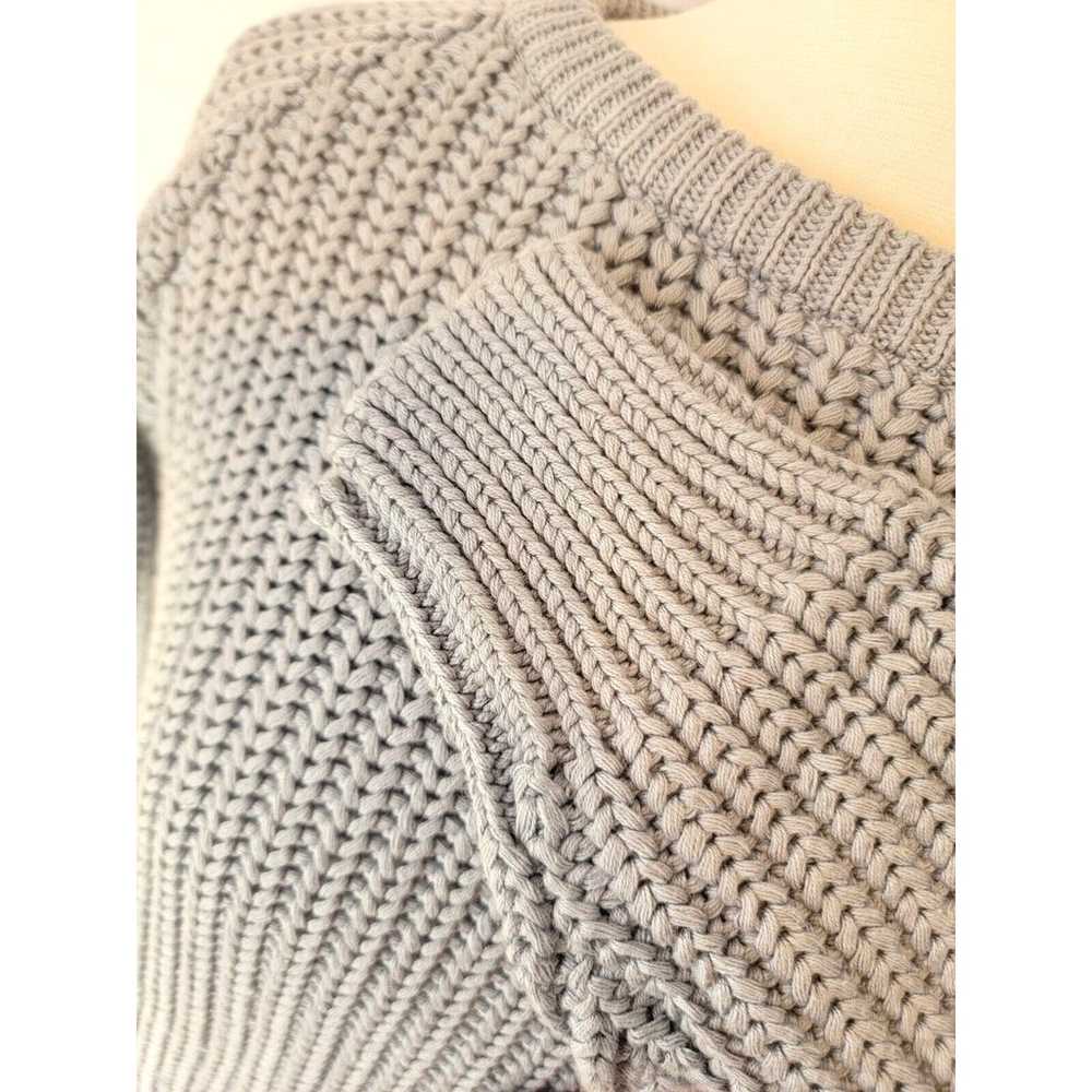 Vintage ZORAN Sweater Gray Size Medium Thick Boxy… - image 2