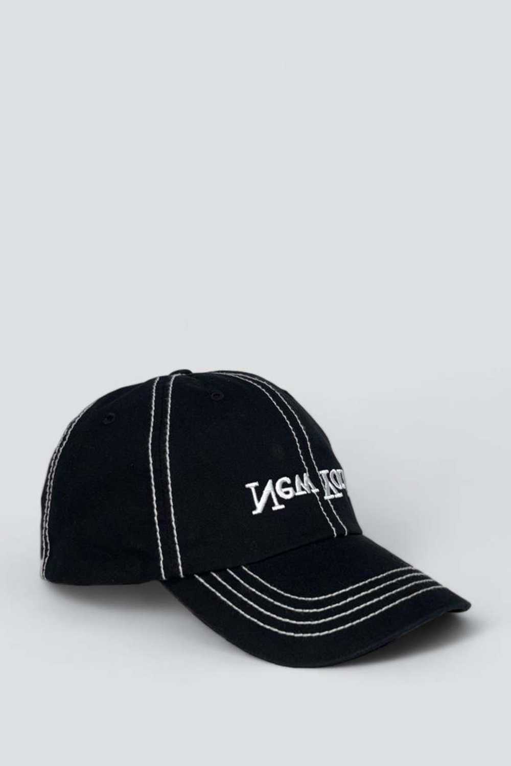 Vintage  New York Embroidered Contrast Stitch Hat… - image 2