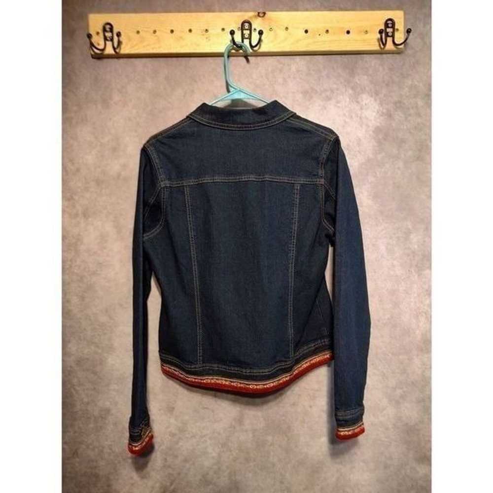 Vintage, Twiggy London, denim jacket size medium - image 2