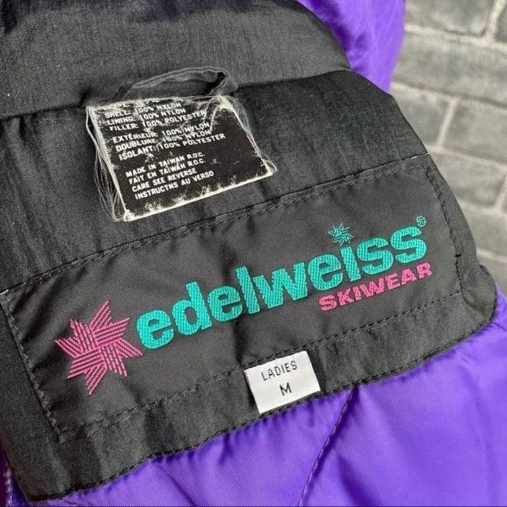 Vintage Edelweiss Skiwear Shoulder Pad Ski Parka … - image 10