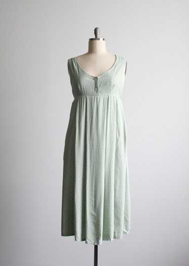 sage dot sundress