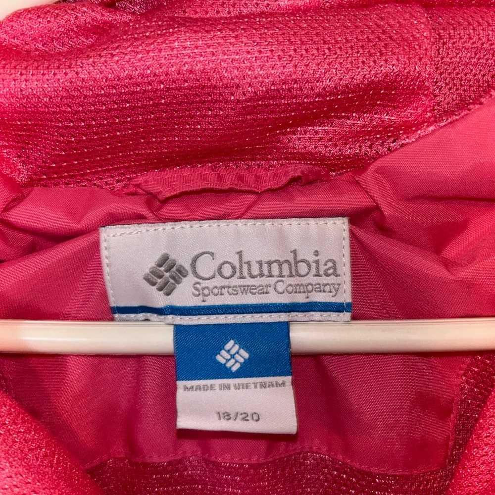 Womens Columbia Windbreaker Jacket sz L - image 4