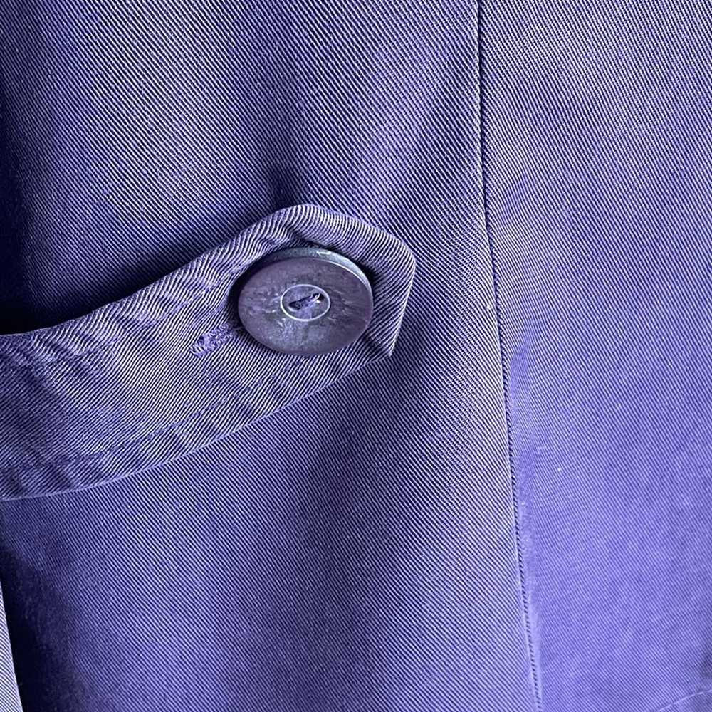 JM Collection Vintage 90s Purple Collared Jacket … - image 7