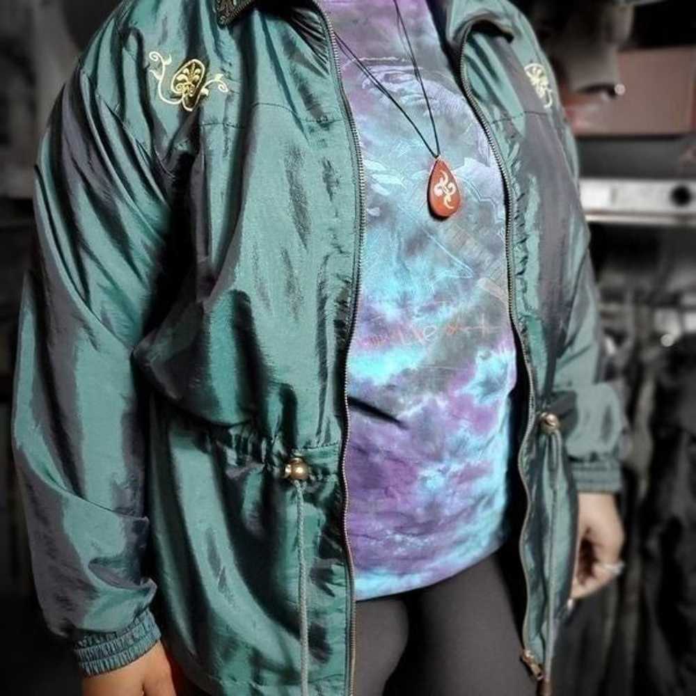 Vintage 80s Lavon Windbreaker Jacket - Women's La… - image 2