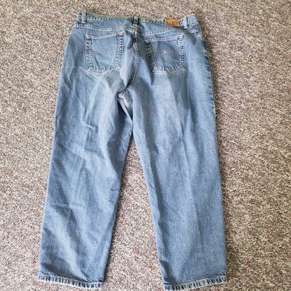 90s/Y2K Tommy Hilfiger Tapered Leg Jeans - image 3