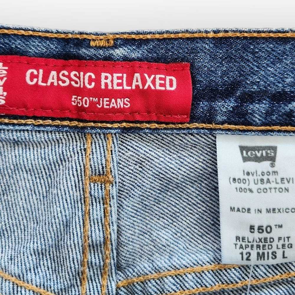 Vintage Levis Jeans Dark Wash High Waisted Classi… - image 3