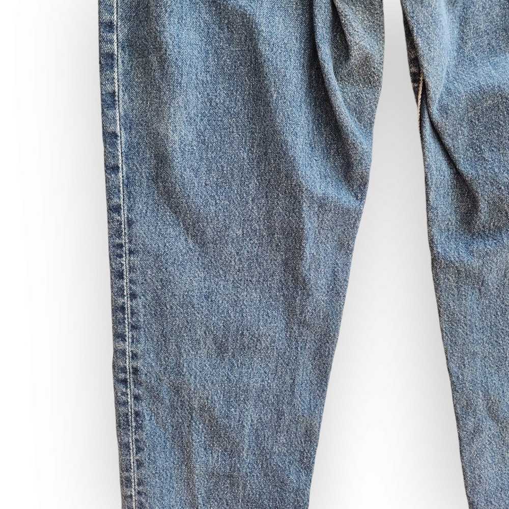 Vintage Levis Jeans Dark Wash High Waisted Classi… - image 8