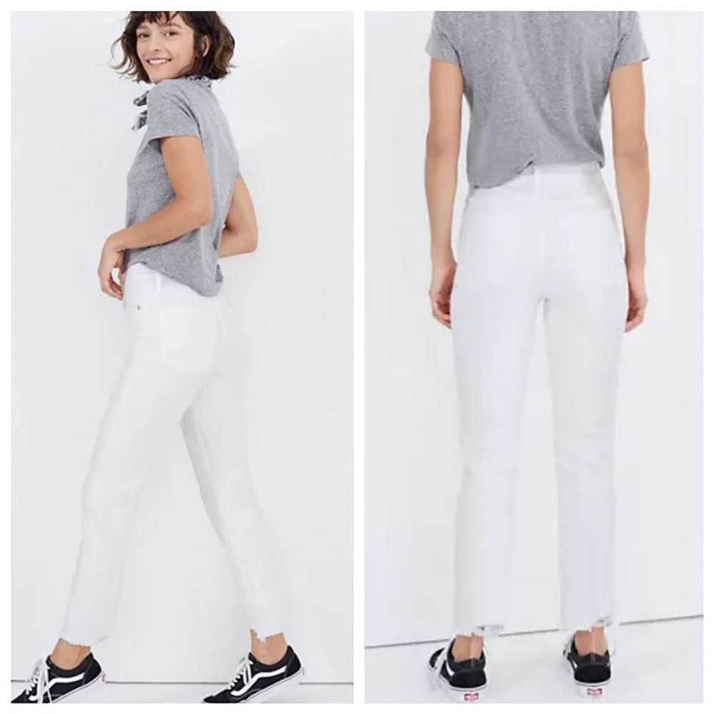 The Perfect Vintage Crop Jean in Tile White: Butt… - image 2