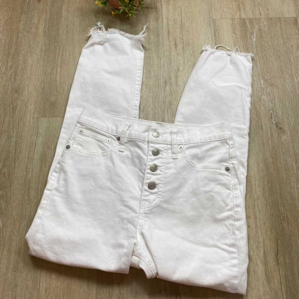 The Perfect Vintage Crop Jean in Tile White: Butt… - image 3