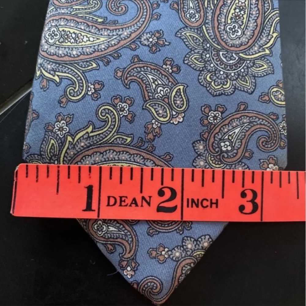 UNWORN VINTAGE 1990s SAKS FIFTH AVENUE SILK TIE B… - image 6