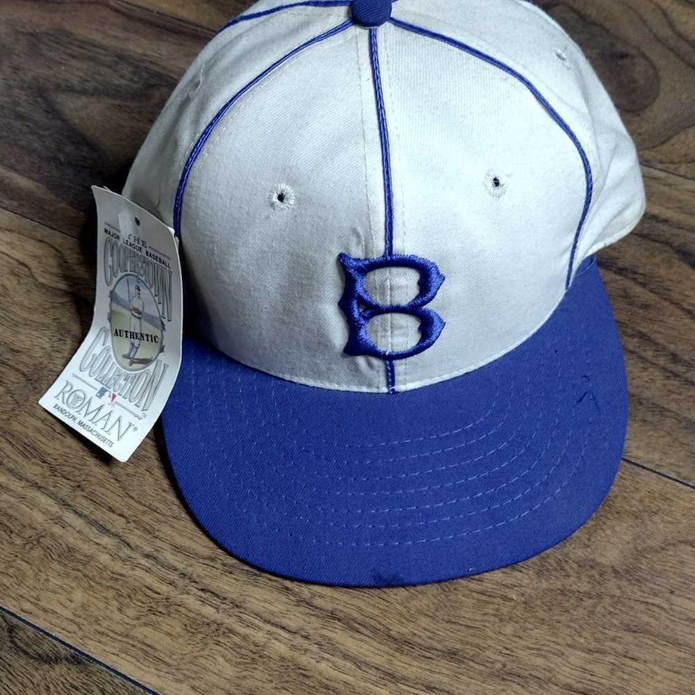 Vintage Brooklyn Dodgers Cooperstown Cap - image 1