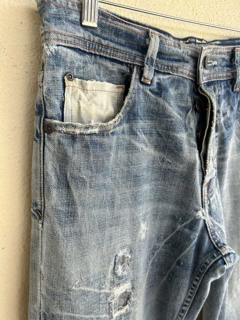 575 × Distressed Denim × Made In Usa 575 Trashed … - image 10