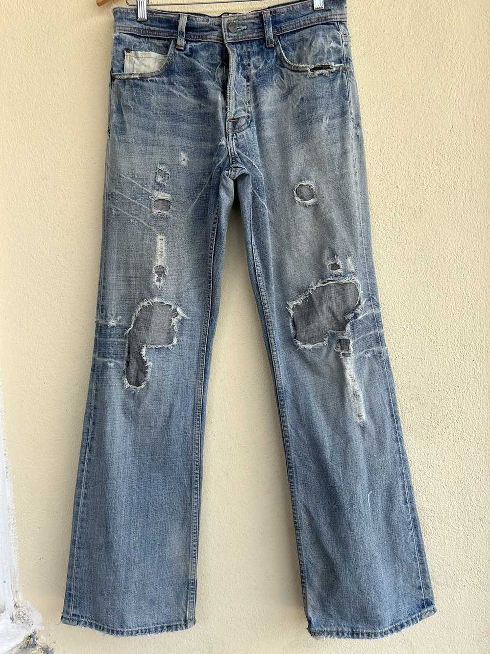 575 × Distressed Denim × Made In Usa 575 Trashed … - image 1