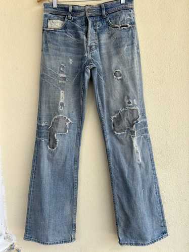 575 × Distressed Denim × Made In Usa 575 Trashed … - image 1