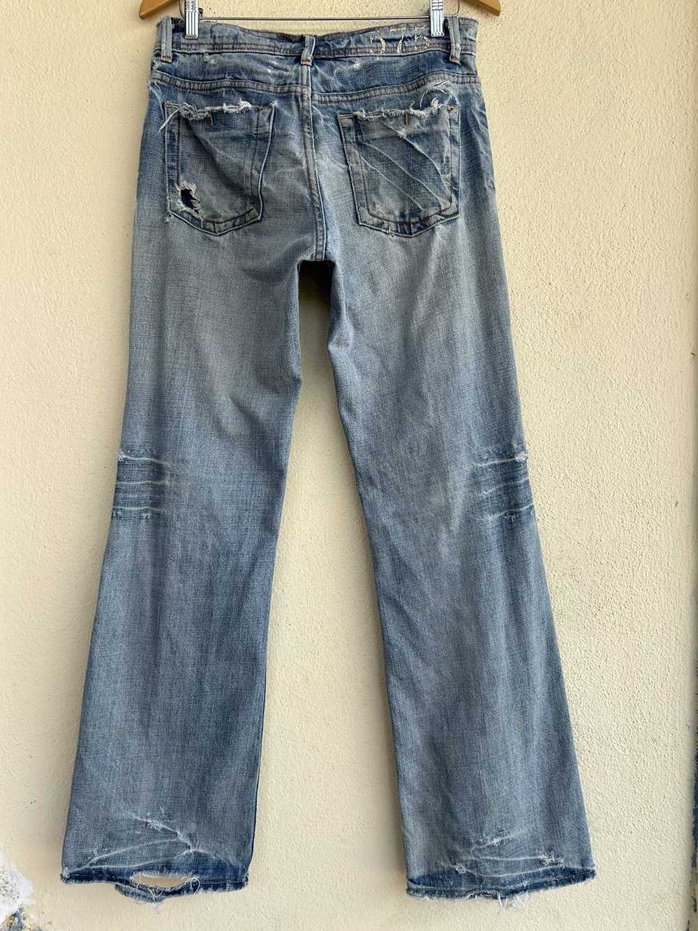 575 × Distressed Denim × Made In Usa 575 Trashed … - image 2