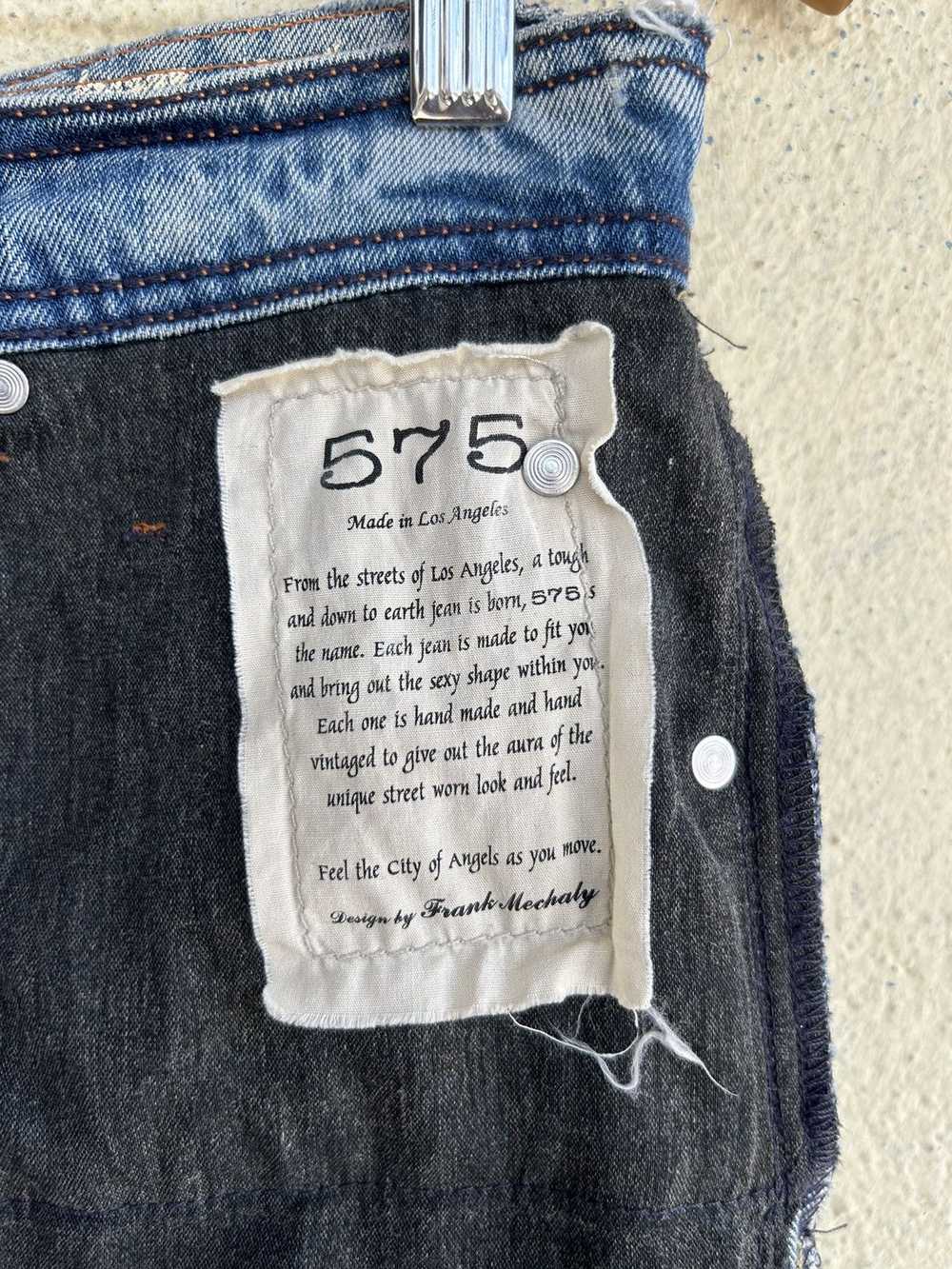 575 × Distressed Denim × Made In Usa 575 Trashed … - image 5