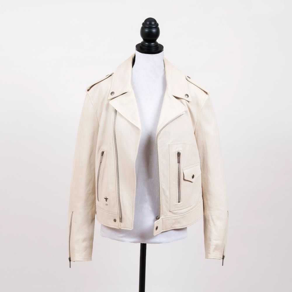 Dior Dior 2018 Goatskin Women’s leather jacket Cr… - image 1