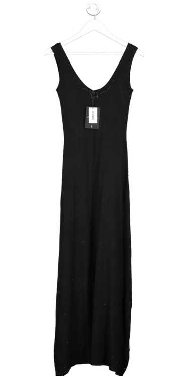 4th & Reckless Black Tallula Pointelle Knit Dress 