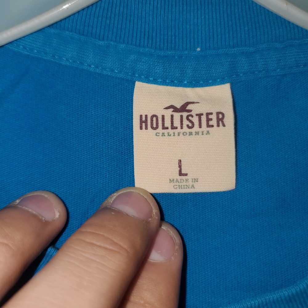 Hollister Mens Spring Break Blue Tshirt Size Larg… - image 4