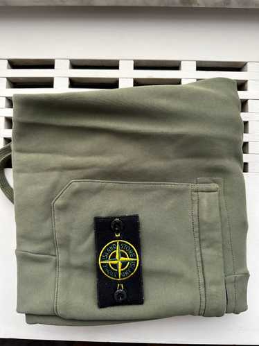 Stone Island Green Patch Sweatpants