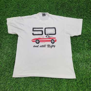 Screen Stars Vintage 50th Birthday Shirt Large 21x