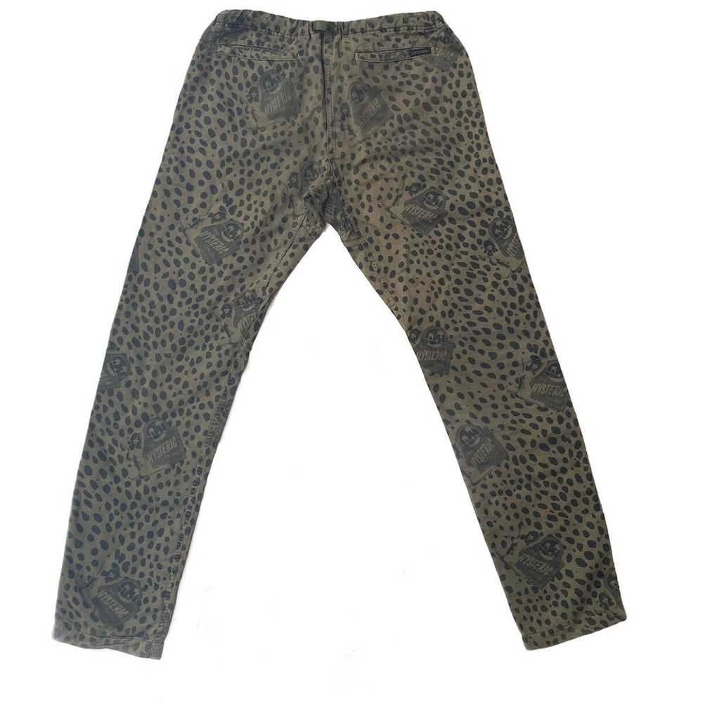 Hysteric Glamour HG Flanders Linen Green Animal A… - image 2