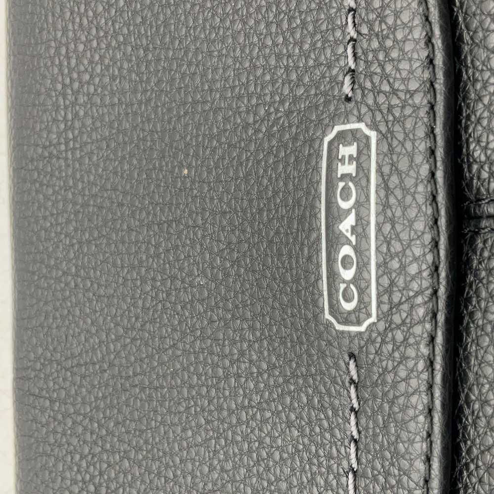 NWT Coach Womens Black Parker Leather Flap Inner … - image 2