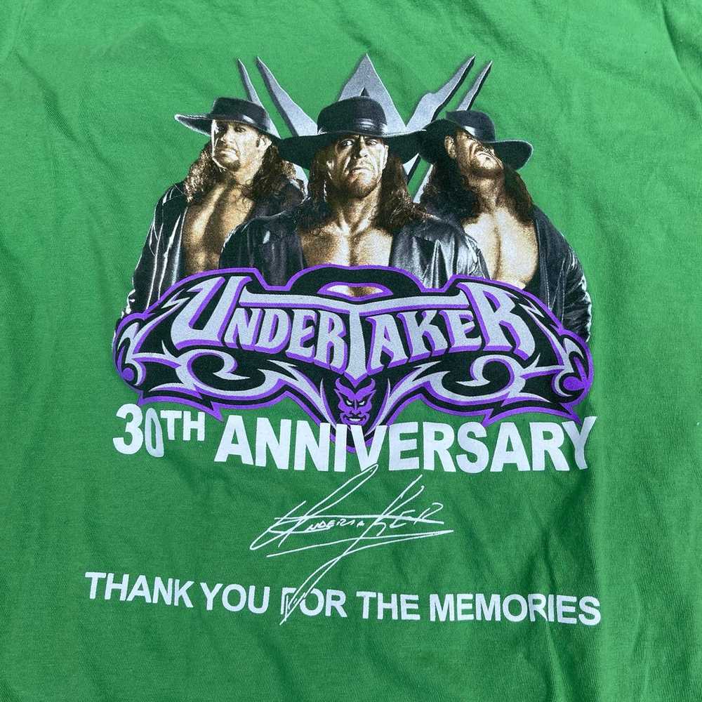 WWE The Undertaker 30th Anniversary graphic tee - image 2