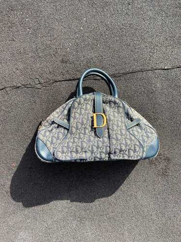Dior Vintage 2001 Double Saddle Bowler Bag