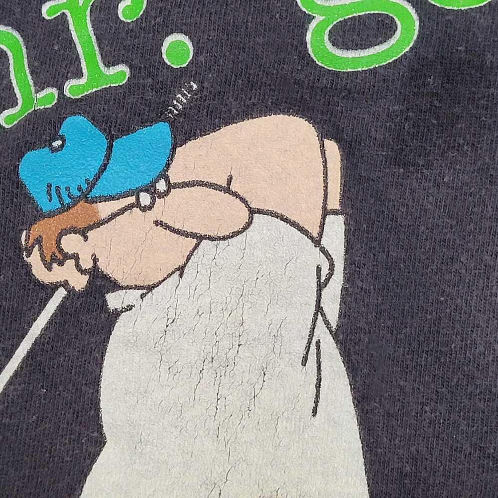 Vintage Vintage Funny Golfing Shirt Large 21x25 B… - image 11