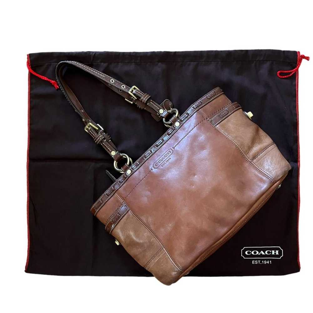 Coach Leather tote - image 10