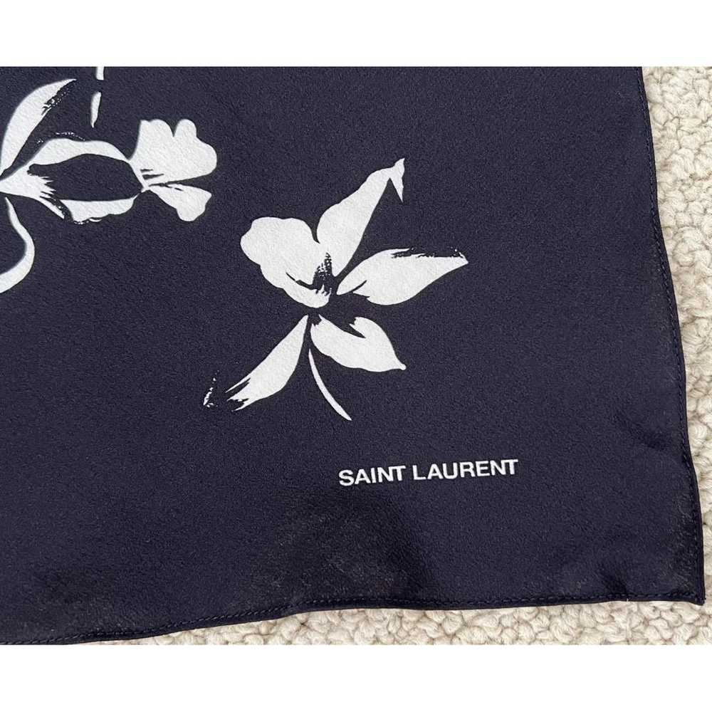 Saint Laurent Silk scarf & pocket square - image 6