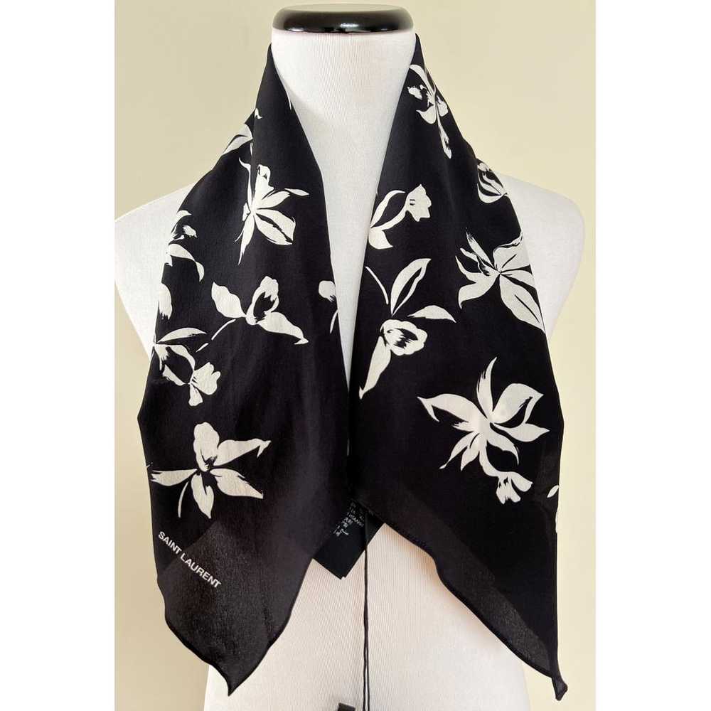 Saint Laurent Silk scarf & pocket square - image 8