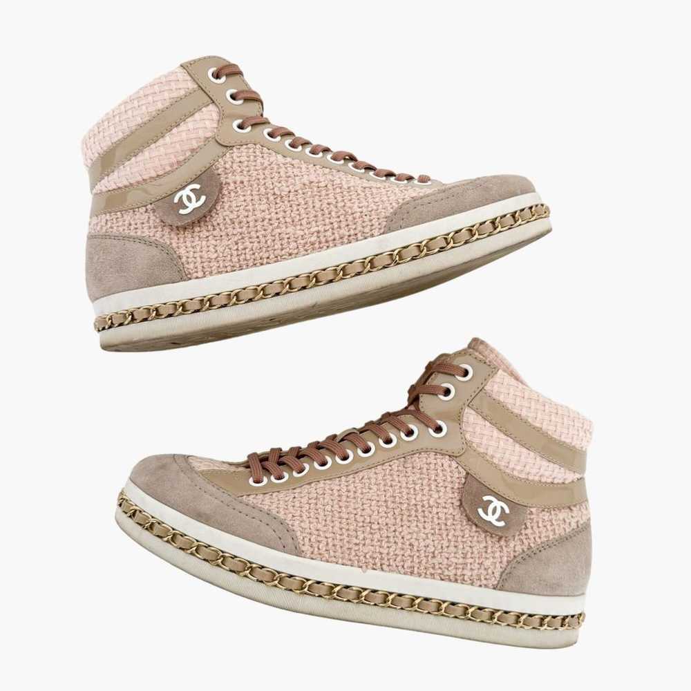 Chanel Tweed trainers - image 8