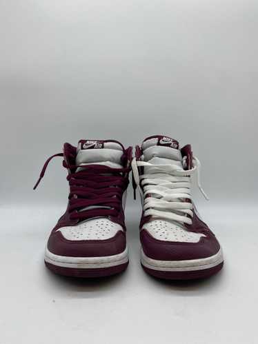 Nike Air Jordan 1 Burgundy Athletic Shoe Men 8