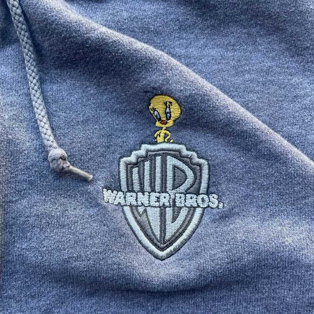 Vintage Grey Warner Bros Zip Up - image 2