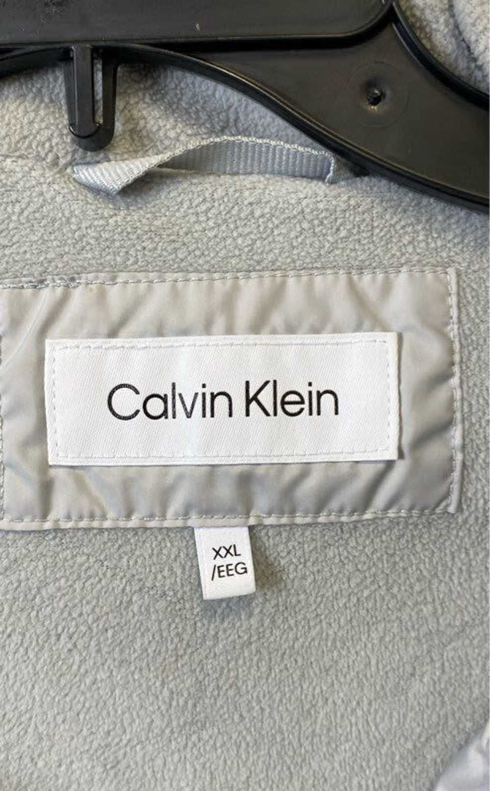 Calvin Klein Unisex Adults Gray Long Sleeve Hoode… - image 3