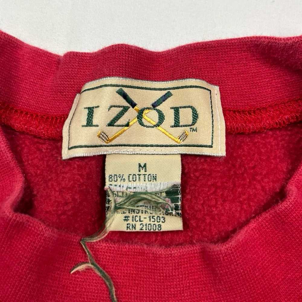 Vtg Izod Golf Mens Sample Crewneck Sweatshirt Sz … - image 3