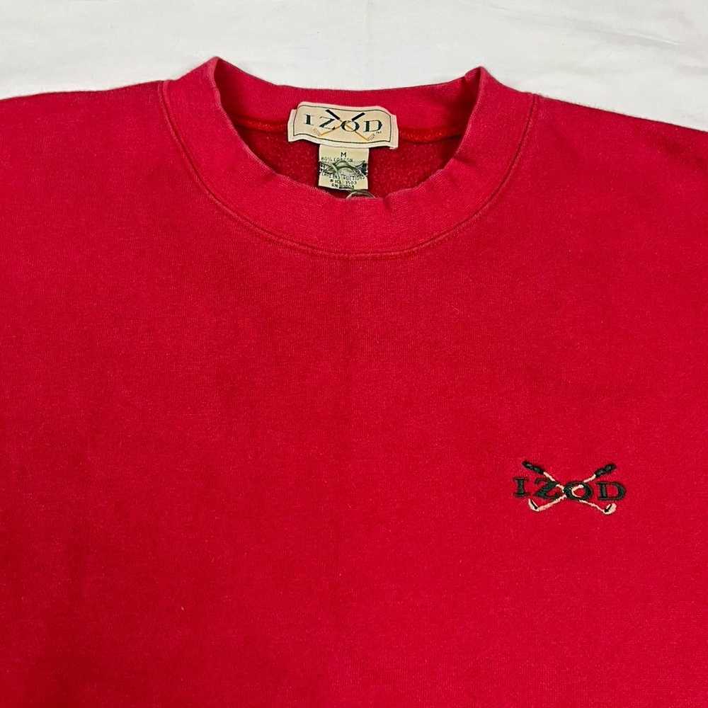 Vtg Izod Golf Mens Sample Crewneck Sweatshirt Sz … - image 4