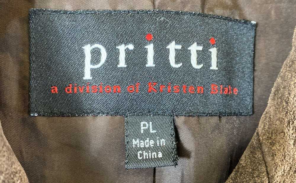 Pritti by Kristen Blake Womens Brown Leather Long… - image 3