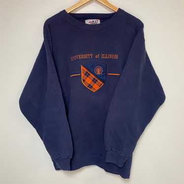 Vintage University of Illinois Sweatshirt 90s Coll
