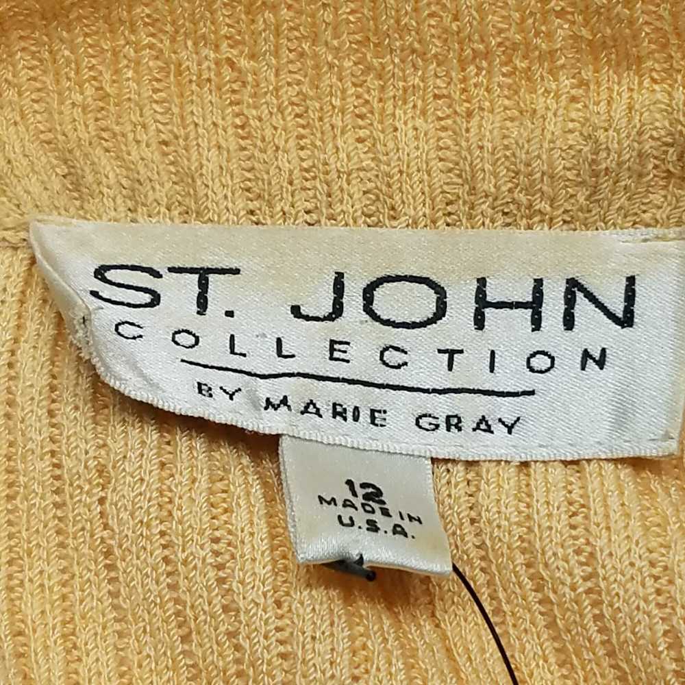 VTG St. John Collection Marie Gray Gold Santana K… - image 3