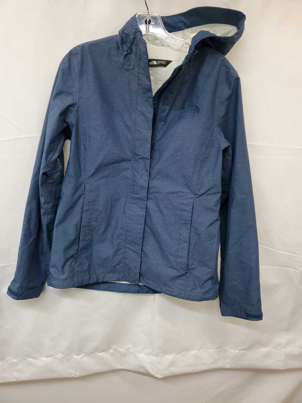 Wm The North Face Navy Blue Shell Jacket Windbrea… - image 1