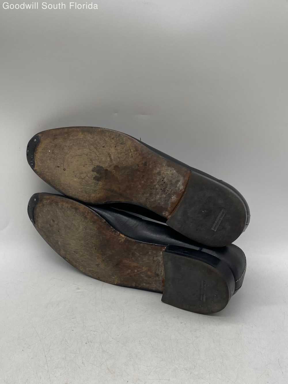 Authentic Salvatore Ferragamo Mens Black Shoes Si… - image 8